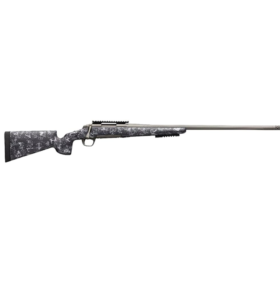Browning X-Bolt Hells Canyon Long Range 6.5 PRC 3+1 26" Urban Carbon Ambush Camo McMillan Game Scout Stock Tungsten Gray Cerakote Right Hand