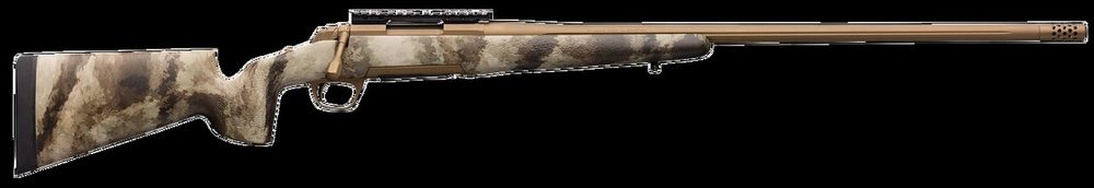Browning X-Bolt Hells Canyon Speed Long Range 30 Nosler, 26" Barrel, A-TACS AU Camo, McMillan Game Scout Stock, Burnt Bronze Cerakote, 3rd