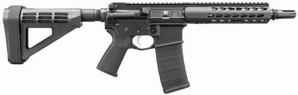 Bushmaster AR-15 Pistol Square Drop Rail 300 BO/Whisper 9.5" Barrel SB Brace 30Rd Mag