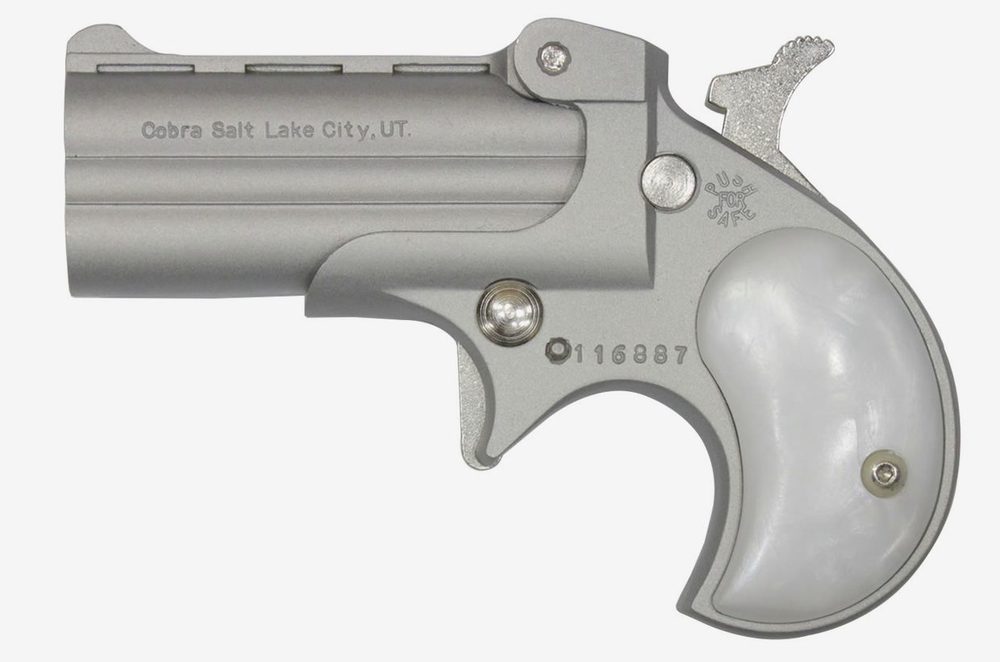 C22 22LR Derringer with White Ivory Grips