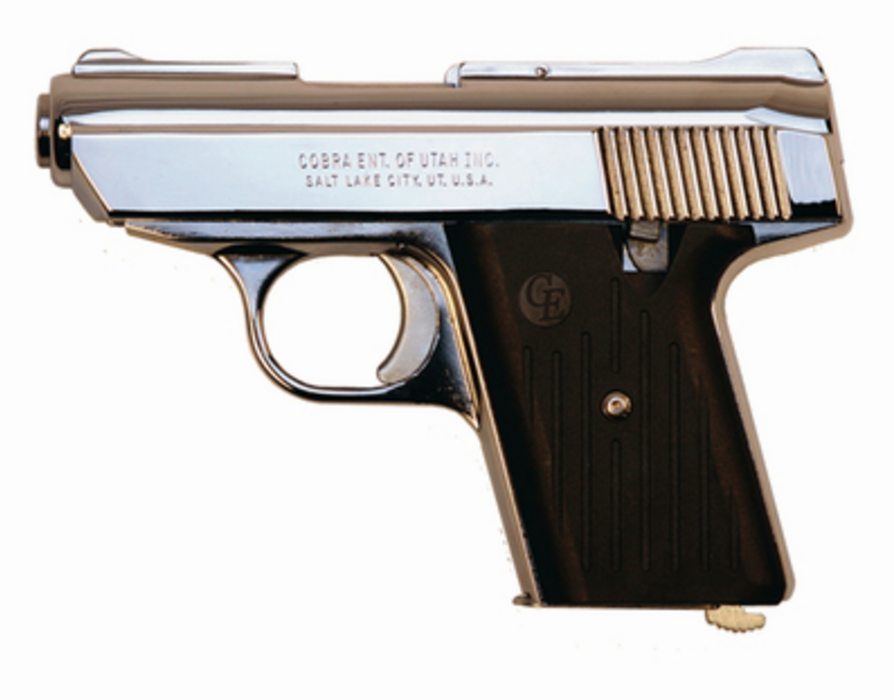 CA380 380ACP Chrome with Black Grips