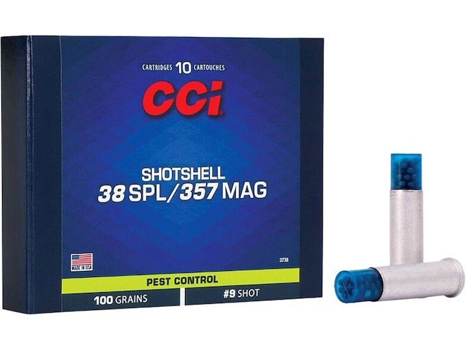 CCI Shotshell 38 Special Ammo 100 Grain Lead Shot 200 rounds