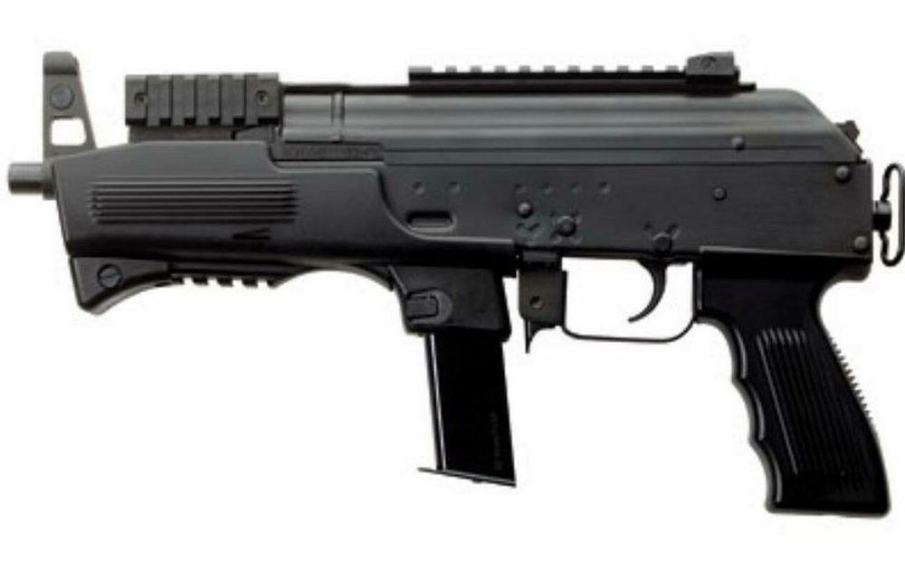 Charles Daly AK9 Pistol 9MM, 6.3" Barrel, Steel Frame, Matte Black, 10rd Mag
