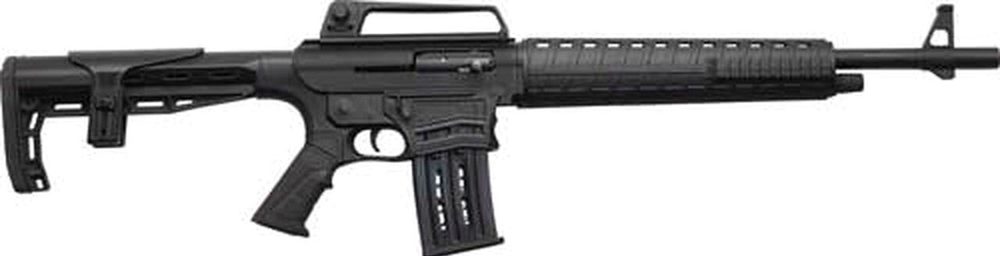 Charles Daly AR-12S 12 Ga, 20" Barrel, 3", Polymer Stock, Black, 5rd