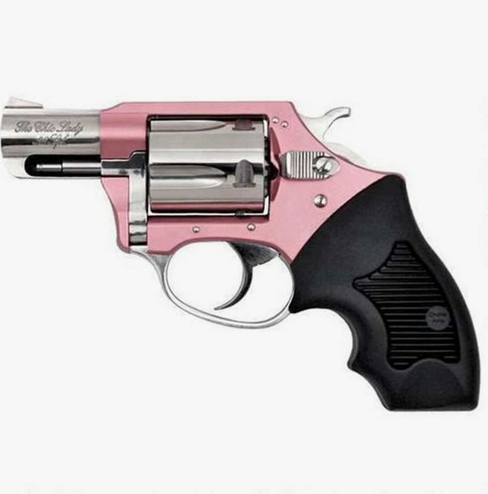 Charter Arms Pink Lady Undercover, .38 Special +P, 2" Barrel, 5rd, DAO, Pink/Stainless