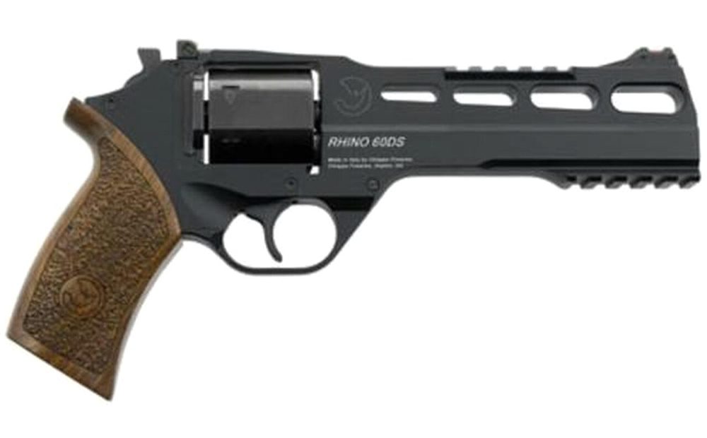 Chiappa Rhino 60DS SAR, 9mm, 6" Barrel, 6rd, Black