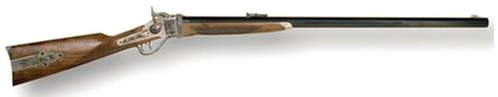 Cimarron Firearms Cimmaron Quigley II 1874 Sharps Sporting Model .45/70 Govt, 34" Blue Finish, Deluxe Walnut Stock