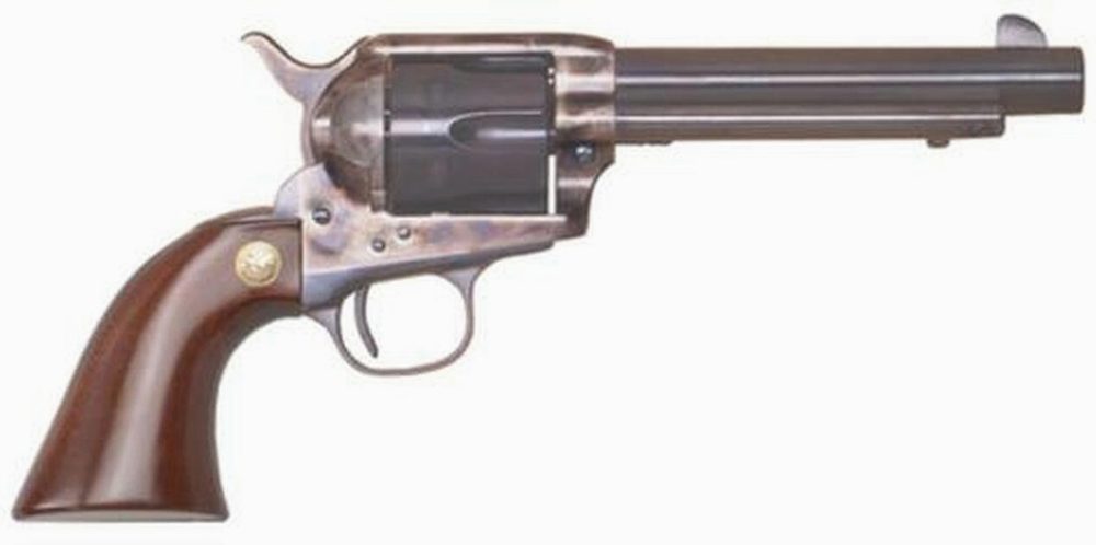 Cimarron Model P .45 Long Colt Pre-War 5.5" Barrel Original Finish Walnut Grip