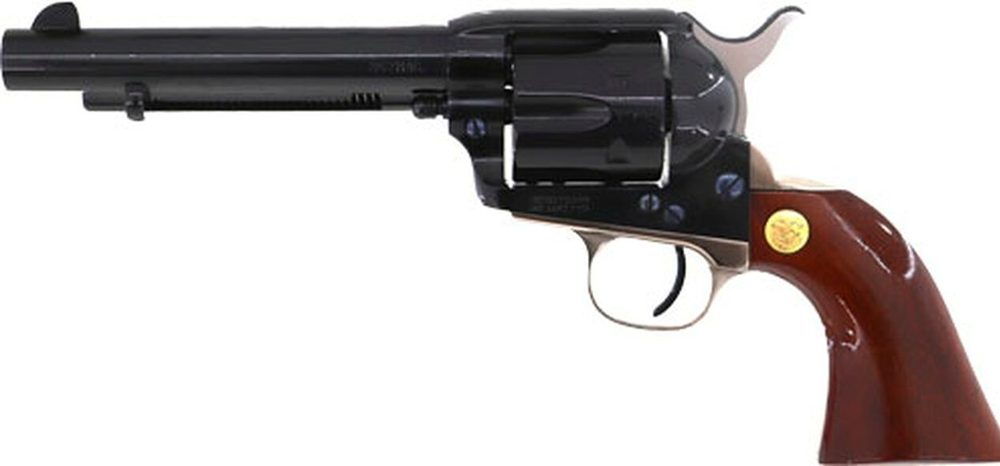 Cimarron Pistoleer .45 Long Colt 5.5" Barrel Blued Finish Walnut Grip