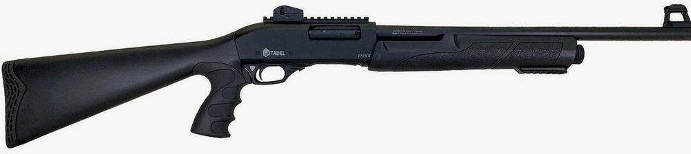 Citadel CDA 12 Force Pump-Action 12 Ga, 20" Barrel, 3", Matte Black, 3rd