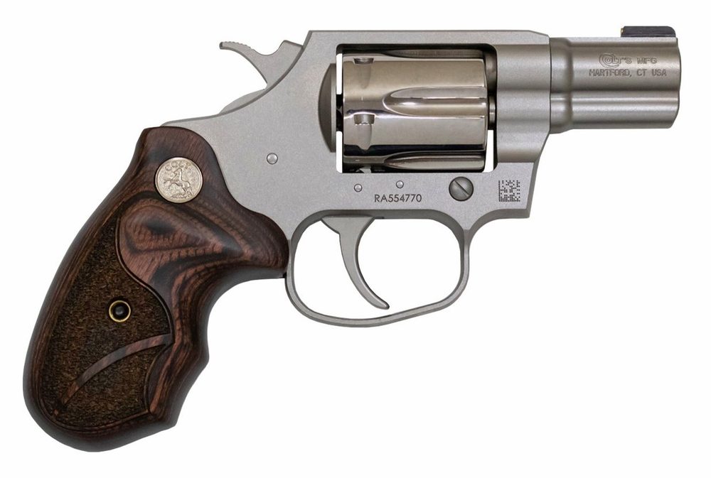 Classic Cobra 38 Special Double-Action Revolver with Wood Grips