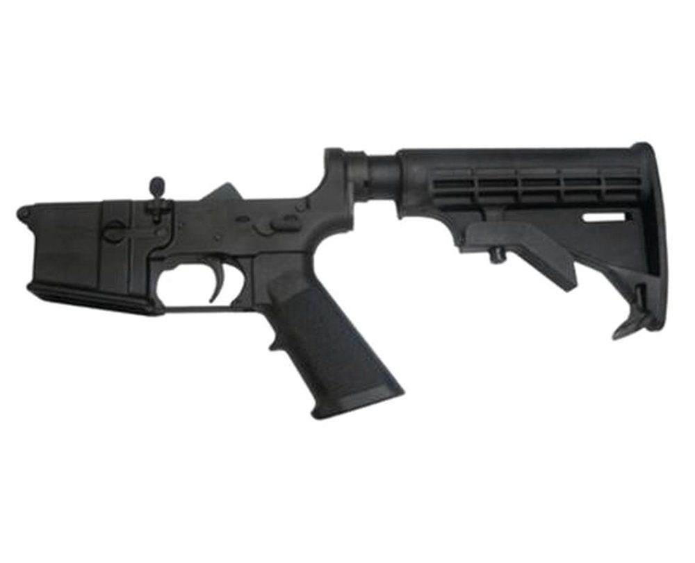 CMMG AR-15 LOWER COMPLETE, 6-POS MIL-SPEC STOCK