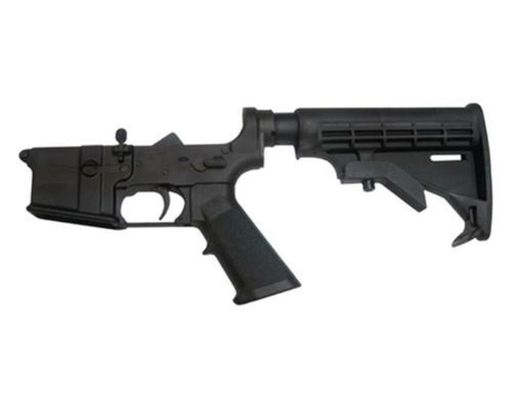 CMMG AR-15 Lower Complete, 6-Pos Mil-Spec Stock