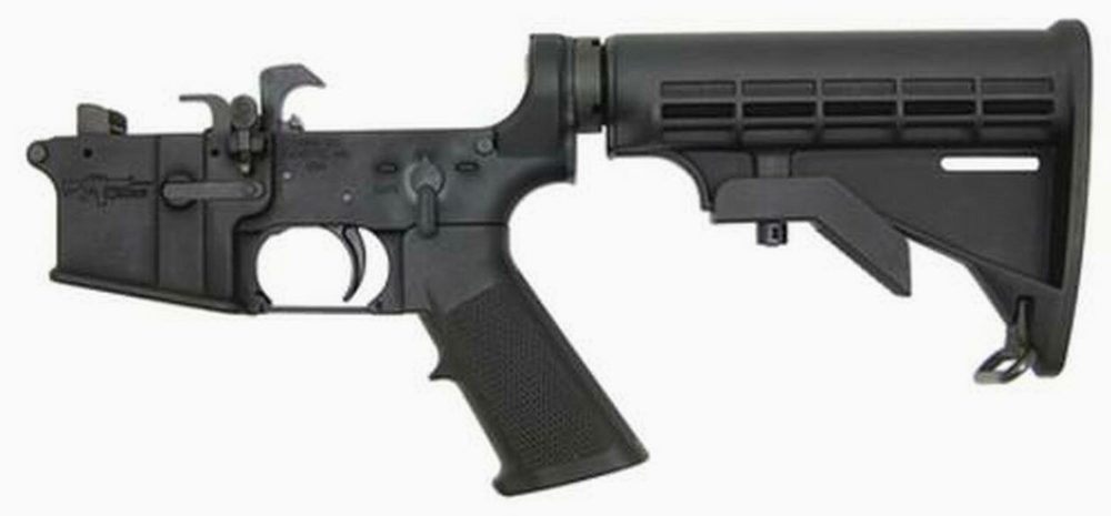 CMMG AR-15 Lower Group, Mk9, 9mm, M4 Stock