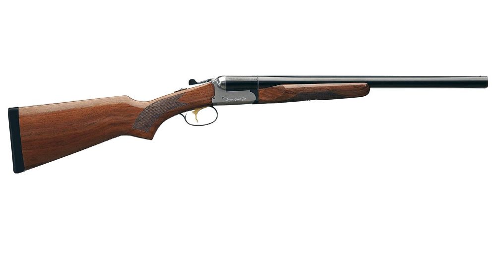 Coach Gun Supreme 20 Gauge Side By Side Shotgun with Walnut Stock