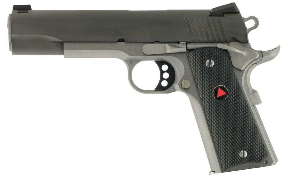 Colt Delta Elite 10MM, 5" Barrel Two-tone, Grips with Delta Medallions, 8Rd Mag