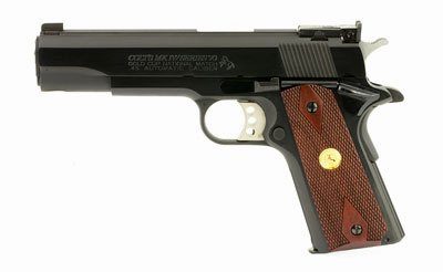 Colt Gold Cup National Match Series 70 45 ACP 5" Match Barrel Target Sights 7 & 8rd Mags
