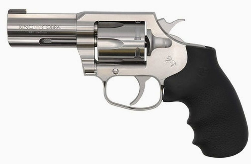 Colt King Cobra 357 Mag/38 Special, 3" Barrel, Stainless Steel, 6rd