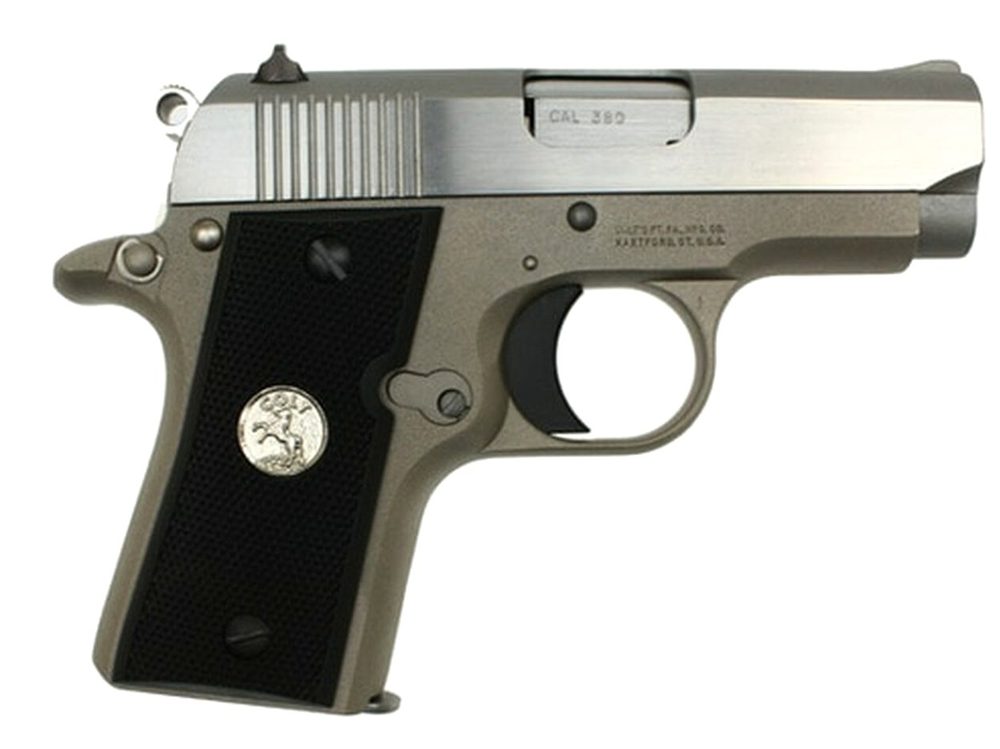 Colt New Mustang Pocket Lite, 380, SS 6rd Mag