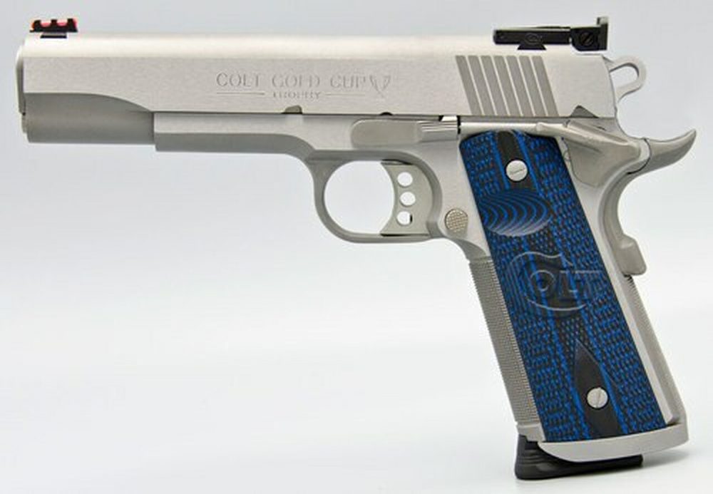 Colt Gold Cup Trophy 38 Super 5" Stainless Steel