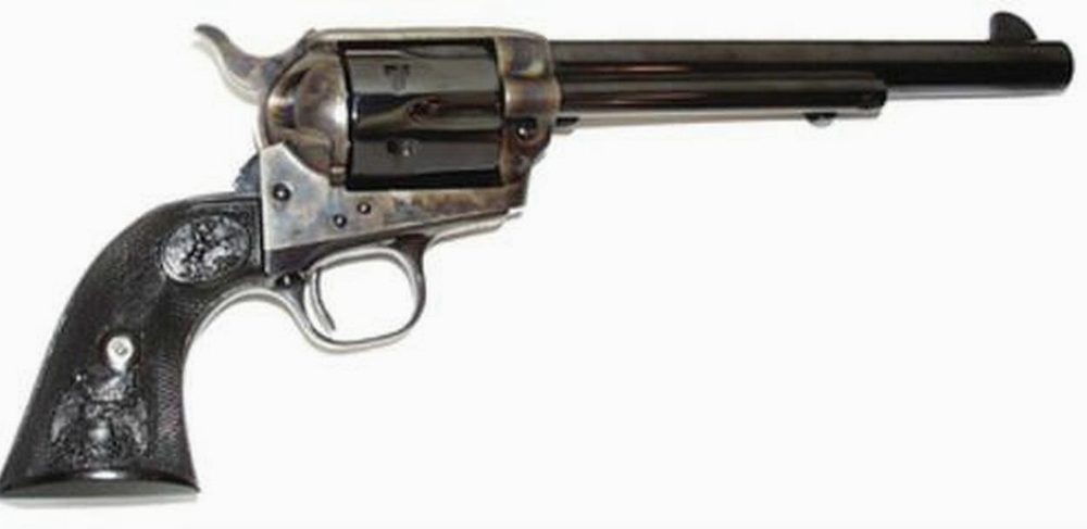 Colt Single Action Army Peacemaker Single 357 Mag, 7.5", Black Composite Grips, 6rd