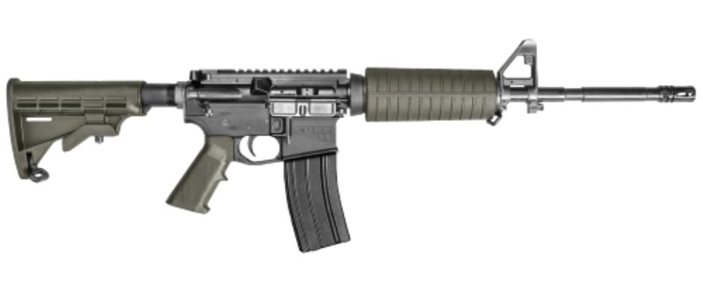 Core15 M4 Scout, .223/5.56, 16" Barrel, OD Green Furniture, 30 Rd Mag