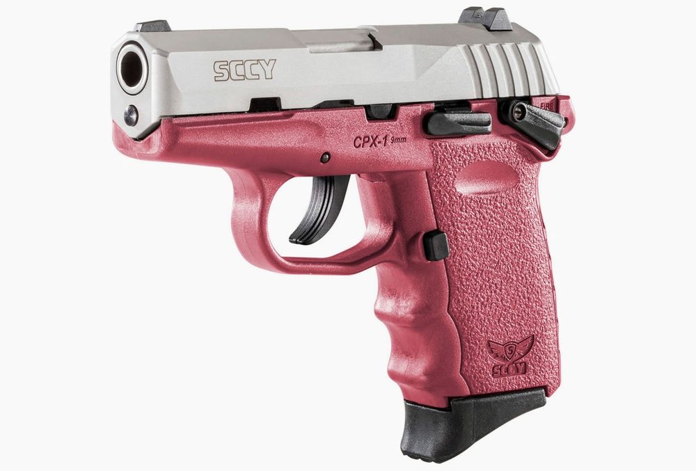 CPX-1 9mm Pistol with Pink Polymer Frame and Stainless Slide