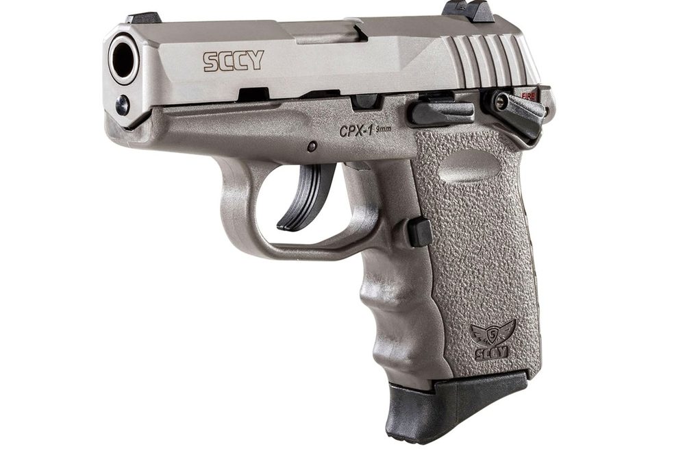 CPX-1 9mm Pistol with Sniper Gray Frame and Stainless Steel Slide
