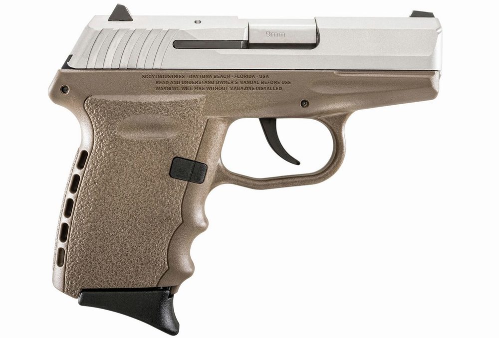 CPX-2 9mm Flat Dark Earth Pistol with Stainless Slide