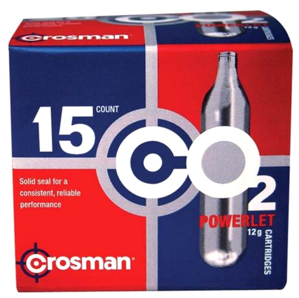 Crosman Air Guns Copperhead Co2 12 Gram 15 Cylinders Pack