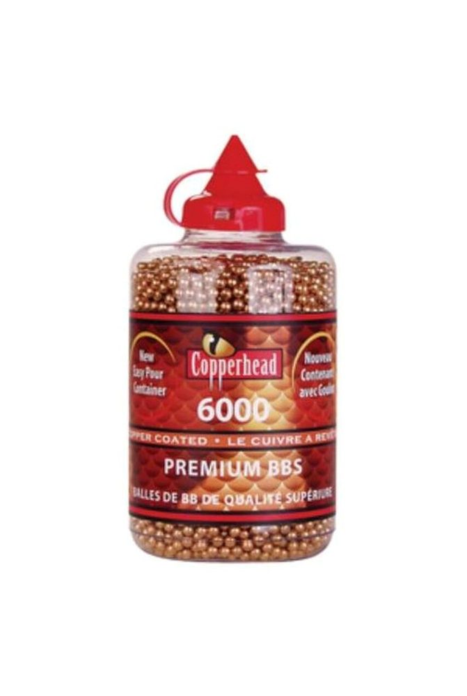 Crosman Copperhead Bbs 177 Copper Coated Steel 6000 Carton