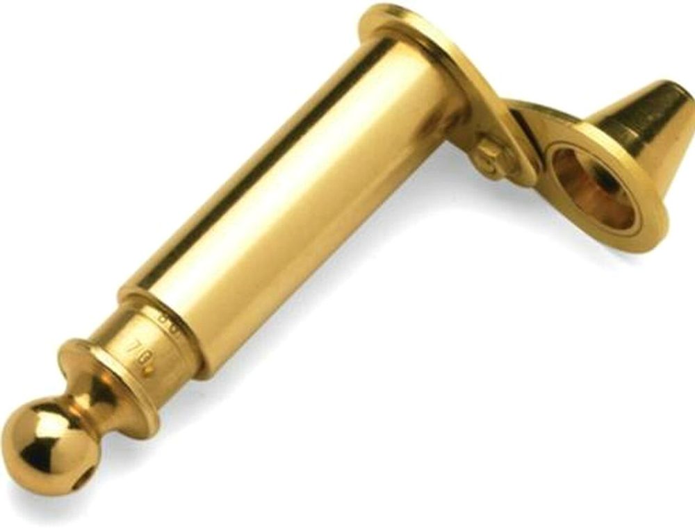 Cva Adjustable Trophy Powder Measure Black Powder Solid Brass