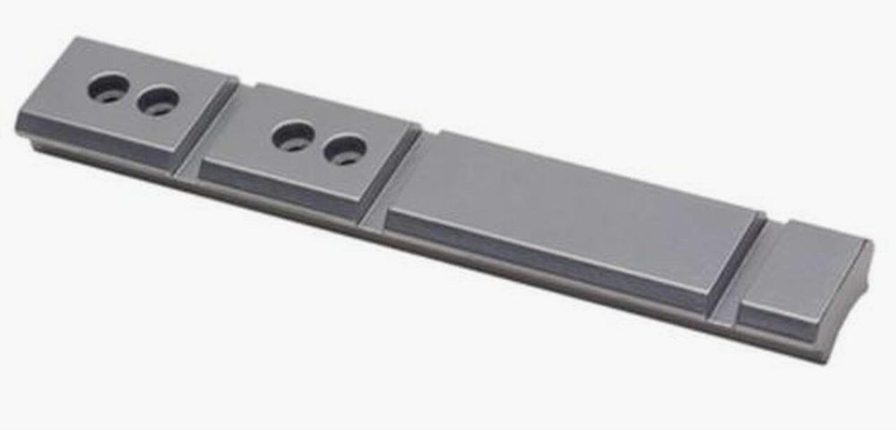 Cva Durasight Z2 Alloy Scope Rail Bases Cva Optima-Elite And Many Others Silver
