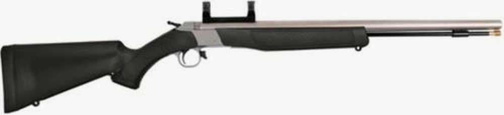 CVA Wolf 209 Magnum .50 Caliber 24" Stainless Steel Barrel DuraSight Dead-On One-Piece Scope Mount Black Stock