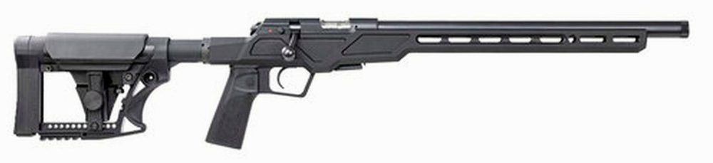 CZ 457 Varmint Precision Chassis, Bolt Action, 22 LR, 16.5" Threaded 1/2x28 Barrel, Black, Adjustable Stock, 5rd mag