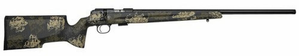 CZ 457 Varmint Precision Trainer 22 LR, 16.50" Camo Fixed Manners Stock Black Right Hand, 5 rd