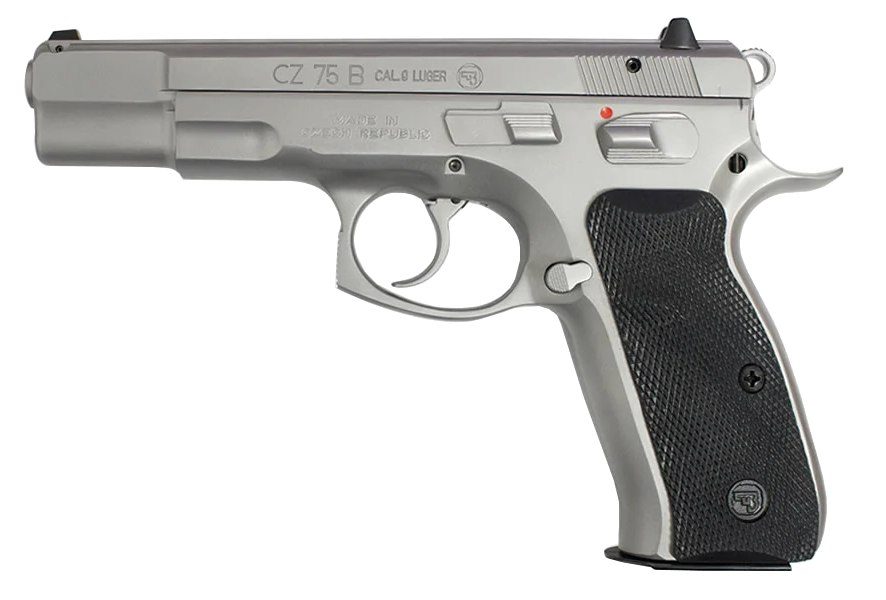 CZ 75 B 9mm Matte Stainless Pistol