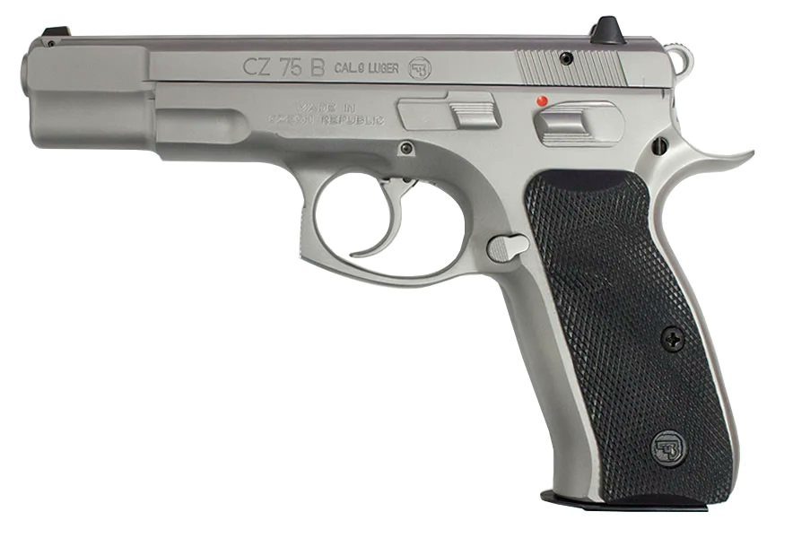 CZ 75 B 9mm Matte Stainless Pistol