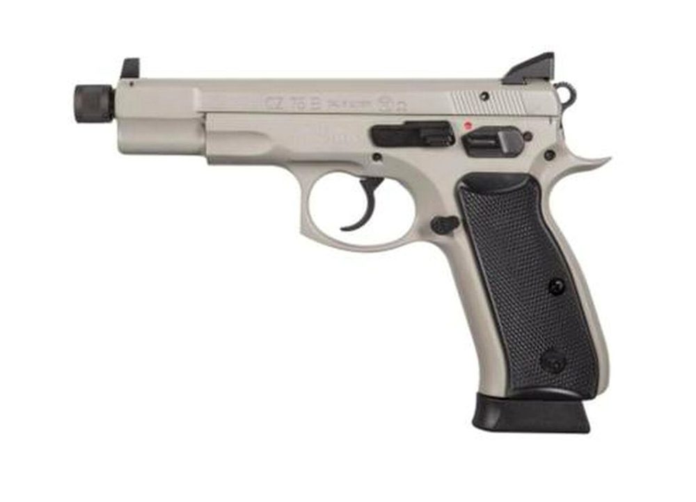 CZ 75 B Omega Convertible, 9mm, Black,, , Swappable Safety/Decocker, 16 rd