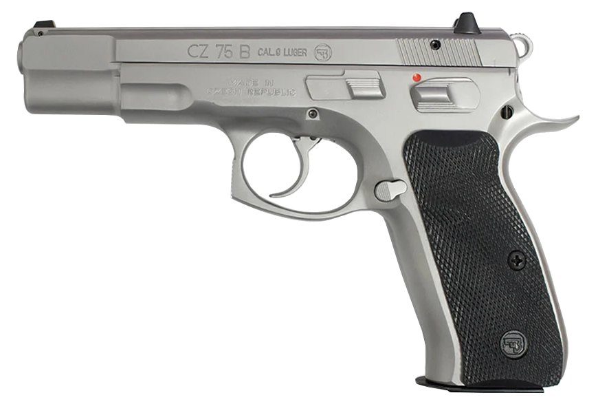 CZ 75 B 9mm Matte Stainless Pistol