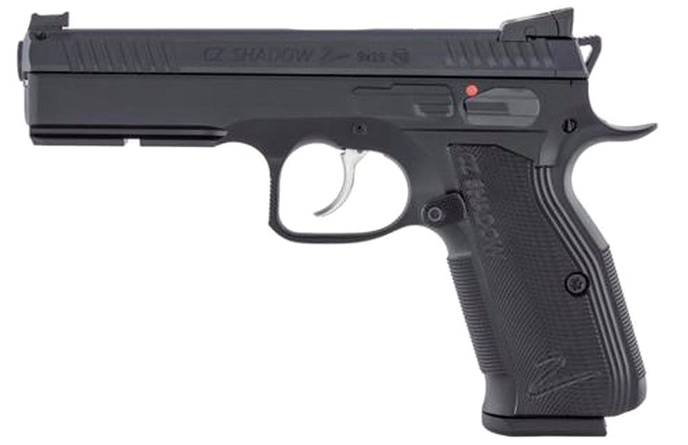 CZ 75 Shadow 2 9mm, DA/SA, Full Size, Black