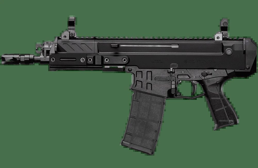 CZ Bren 2 MS AR Pistol 5.56/.223, 11.14" Barrel, Folding Sights, Black, 30rd