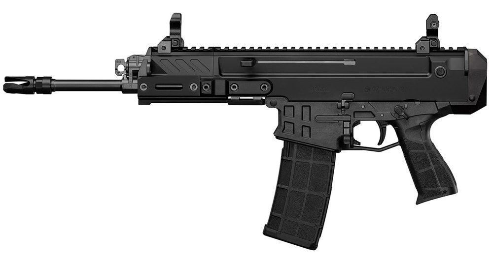 CZ Bren 2 MS AR Pistol 5.56/.223, 14.17" Barrel, Folding Sights, Black, 30rd