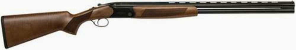 CZ Drake LH Over/Under 20 Ga 3" Chamber 28" Barrel Gloss Black Chrome Finish Extractor Walnut Stock Left Hand