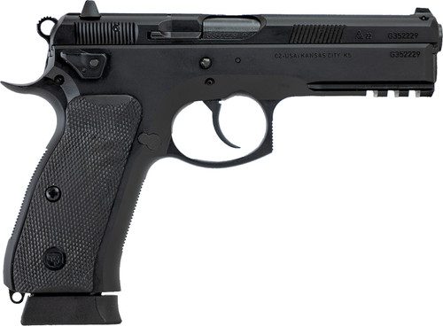 CZ P-01 SP-01 Tactical 9mm, 4.6" Barrel, Black
