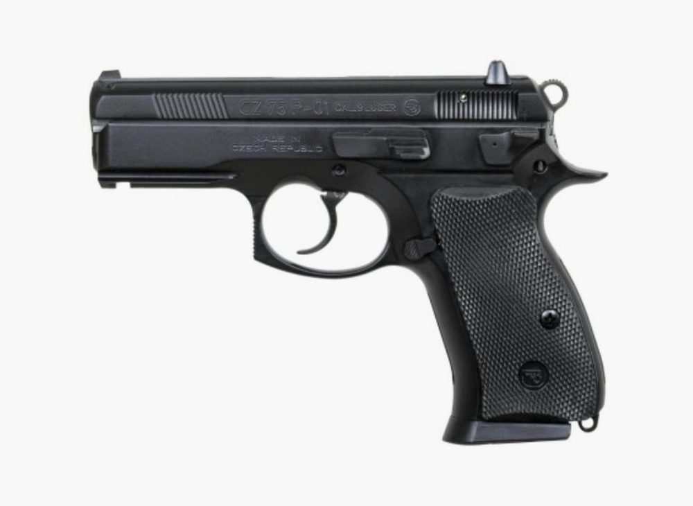 CZ P-01 9mm, Black Alloy,, , 3.8", 10 rd