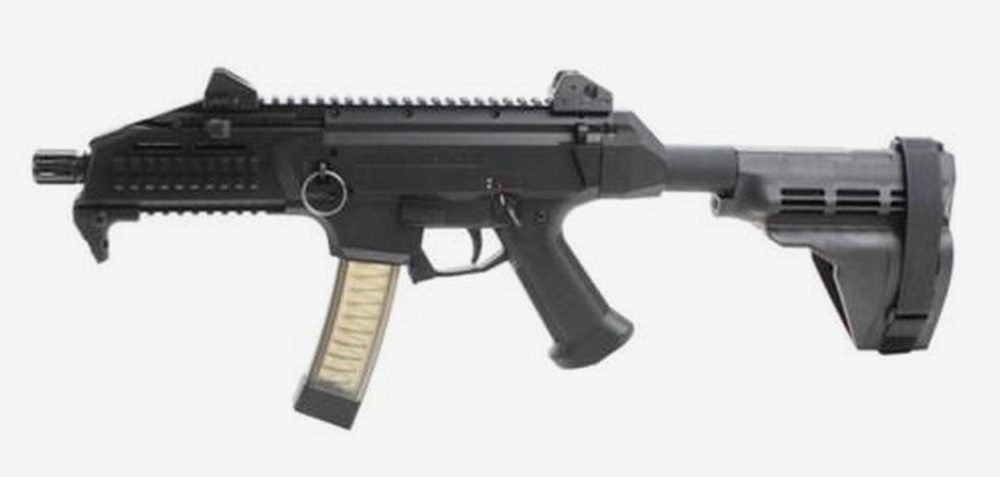 CZ Scorpion EVO 3 S1 9MM Package, Pistol, Arm Brace & Adapter, 3x20rd Mags & Case