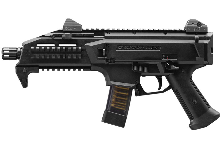 CZ Scorpion Evo 3 S1 BG Semi-Auto Pistol