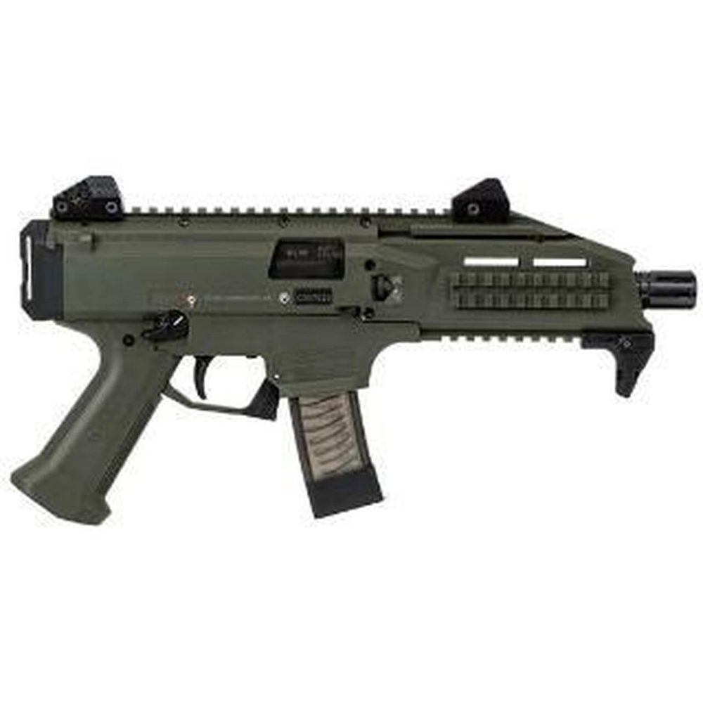 CZ Scorpion Evo 3 S1 Pistol, 9mm, OD Green