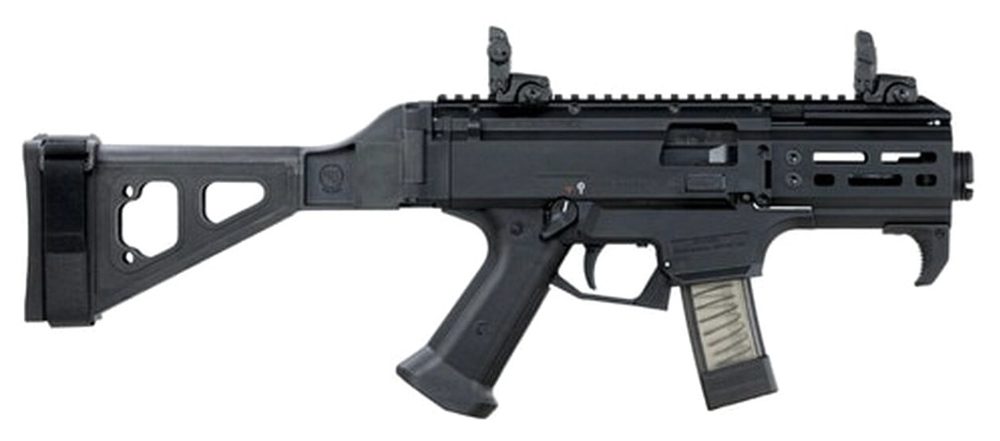 CZ Scorpion EVO 3 S2 Micro Folding Brace 9mm, 4.5" Barrel, SB Pistol Brace, 20rd
